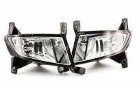 ФАРА ПРОТИВОТУМАННАЯ ВАЗ 21704 ПЕРЕД. ЛЮКС ХРОМ. (2 шт.)  С ЛАМП. СЕВиЕМ ТУРЦИЯ